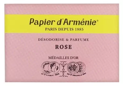 Papier d’Arménie - Carnet rose