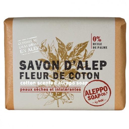 [ASFORM34] Savon d'Alep Fleur de Coton