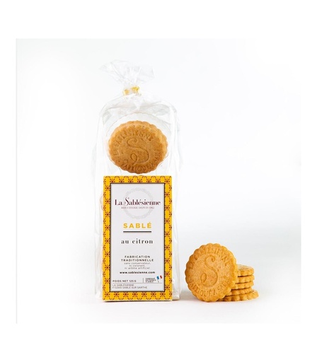[F1SCI01] Biscuits sablés pépites de citron